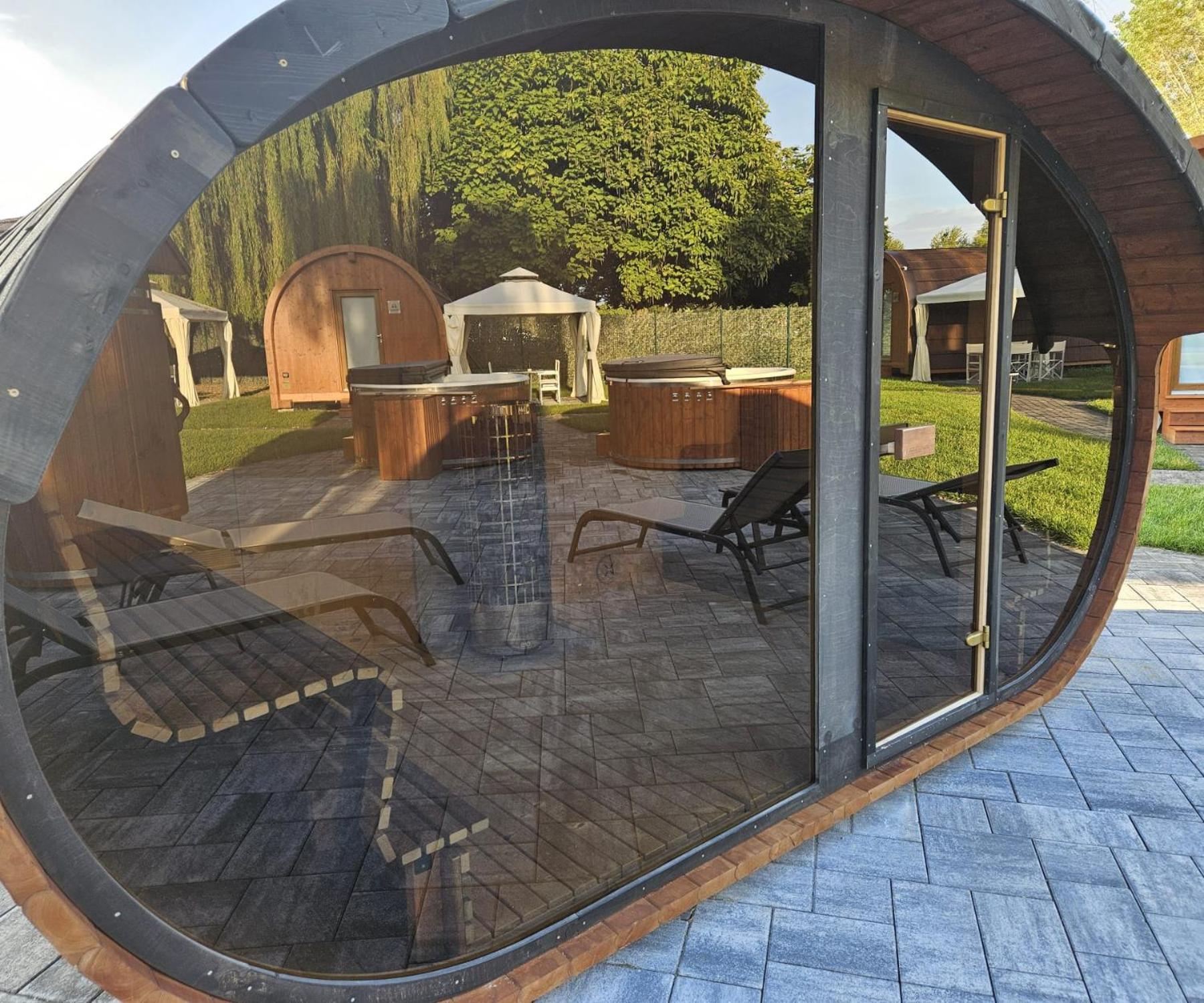Vicolungo Glamour Lodge & Spa - Free Spa Hot Tub E Sauna Exterior foto